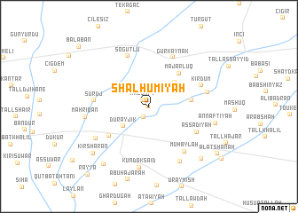 map of Shalhūmīyah