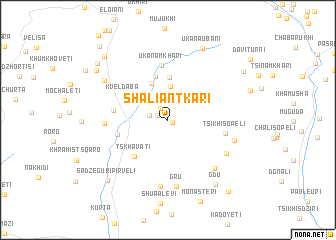 map of Shaliantkari