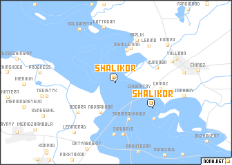 map of Shalikor