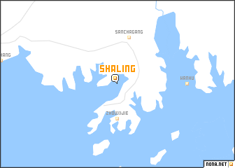 map of Shaling