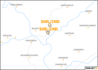 map of Shalizhai