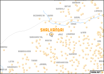 map of Shālkandai