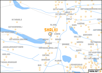 map of Shālki