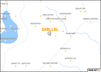 map of Shallāl
