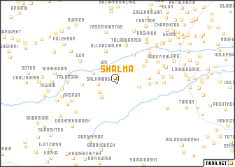 map of Shālmā