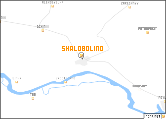 map of Shalobolino