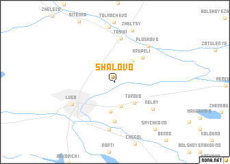 map of Shalovo