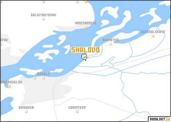 map of Shalovo