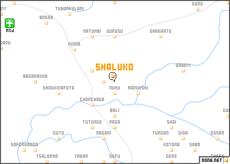 map of Shaluko
