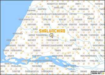 map of Sha-lun-chiao