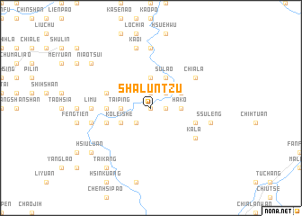 map of Sha-lun-tzu