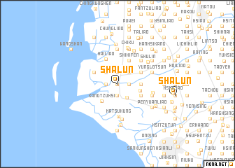 map of Sha-lun