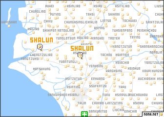 map of Sha-lun