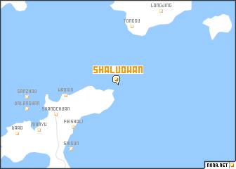 map of Shaluowan