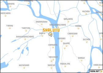 map of Shaluxu