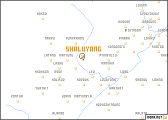 map of Shaluyang