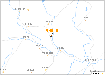map of Shalu