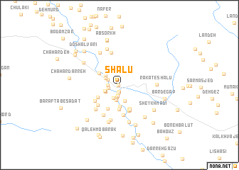 map of Shālū