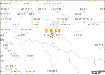 map of Shalwa