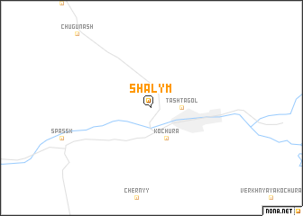 map of Shalym