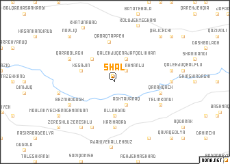 map of Shāl