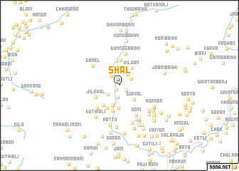 map of Shāl