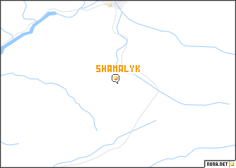 map of Shamalyk