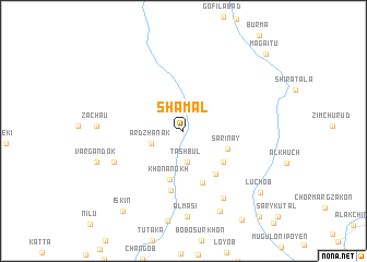 map of Shamal