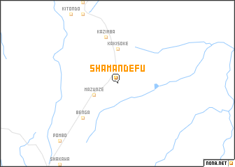 map of Shamandefu