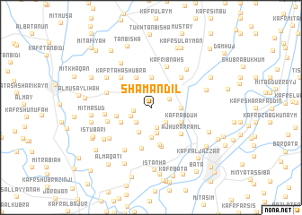 map of Shamandīl