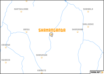 map of Shamanganda