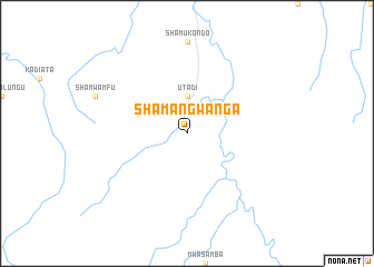 map of Shamangwanga