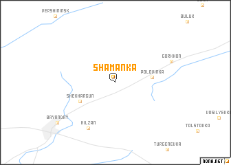 map of Shamanka