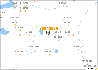 map of Shamanya