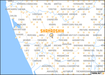 map of Sha-mao-shih