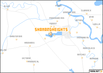 map of Shamard Heights