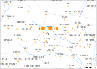 map of Shamārikh