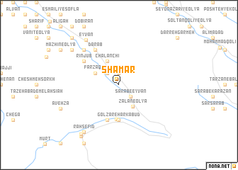 map of Shāmār