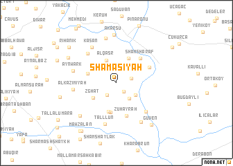 map of Shamāsīyah