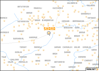 map of Shama