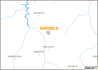 map of Shambala