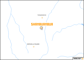 map of Shambuambua