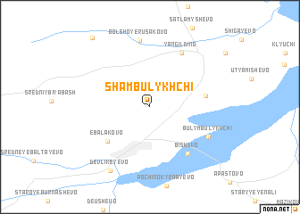map of Shambulykhchi