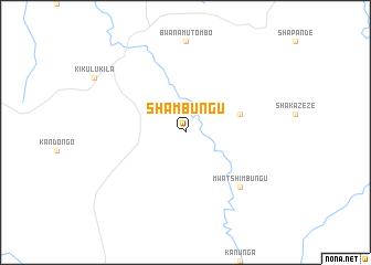 map of Shambungu