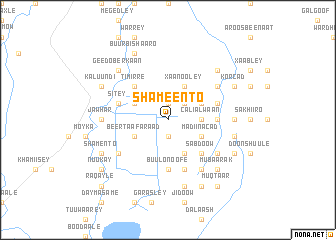 map of Shameento