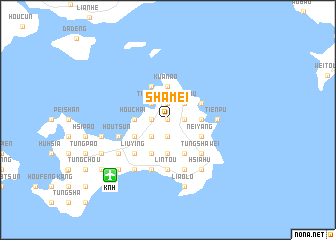 map of Sha-mei