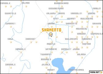 map of Shamento