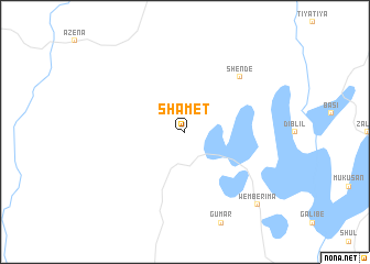 map of Shamet