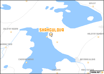 map of Shamgulova
