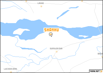 map of Shāmhu
